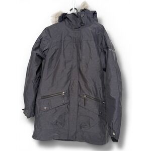 Columbia Jacket Women's Small‎ 3 in 1 Carson Pass Coat Parka Omni Tech Gray